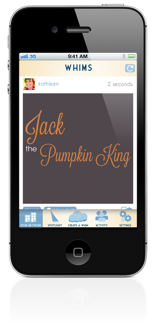 whims ios network screen
